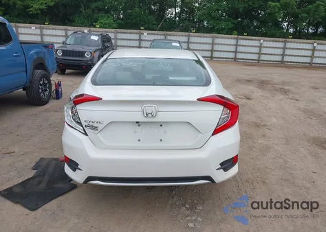 2020 Honda Civic Lx из США, поврежденный, VIN 19XFC2F66LE021813